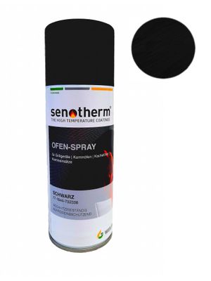 Farba spray SENOTHERM-400ml - CZ  (czarna) ( system SPK )