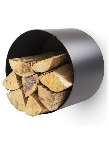 Kosz na drewno "AERO 3"  OKRĄGŁY WISZĄCY (KND-03-ML.CZ)