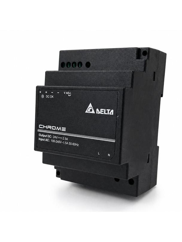 EZN-060M-0 Elektroniczny zasilacz napięcia stałego (szyna TS 35 / DIN 3, 3 M, 24 V DC, 60 W)