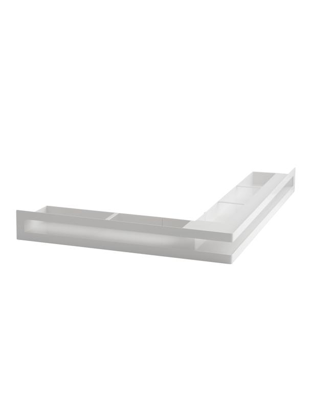 Kratka V-OPEN-KRVO-L-700x500/70-L-ML.B biała (lewa)