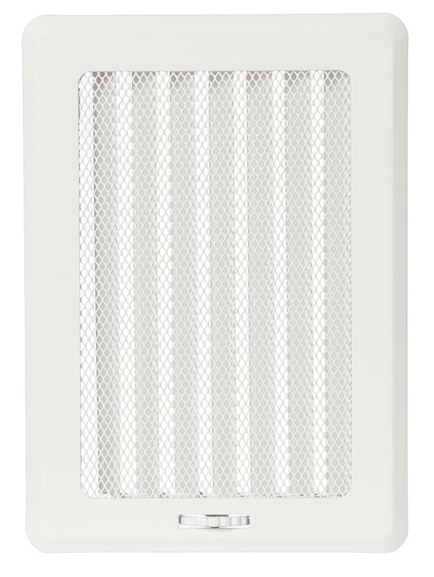 Kratka osłonowa z żaluzją KRLz3-ML-B light (biała)