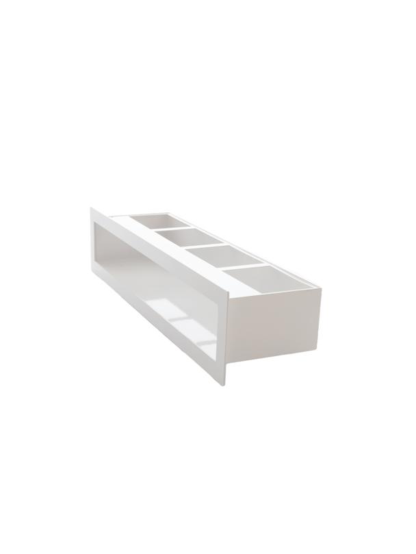 Kratka V-OPEN-KRVO-I-450x100-ML.B biała