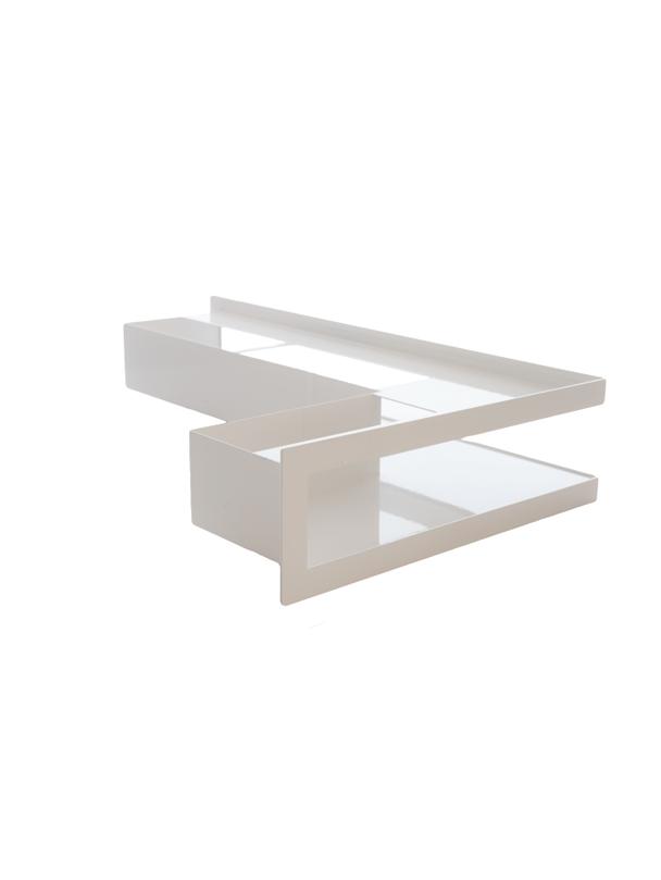 Kratka V-OPEN-KRVO-L-500x300/70-L-ML.B biała (lewa)