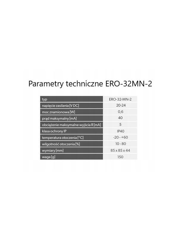 ERO-32MN-2 Elektroniczny regulator prędkości obrotowej (natynkowy, okrągły, biały)
