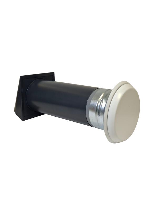Nawietrzak NOS080A-ML.RAL7016  - anemostat biały ,filtr, stabiler  - czerpnia antracyt RAL7016