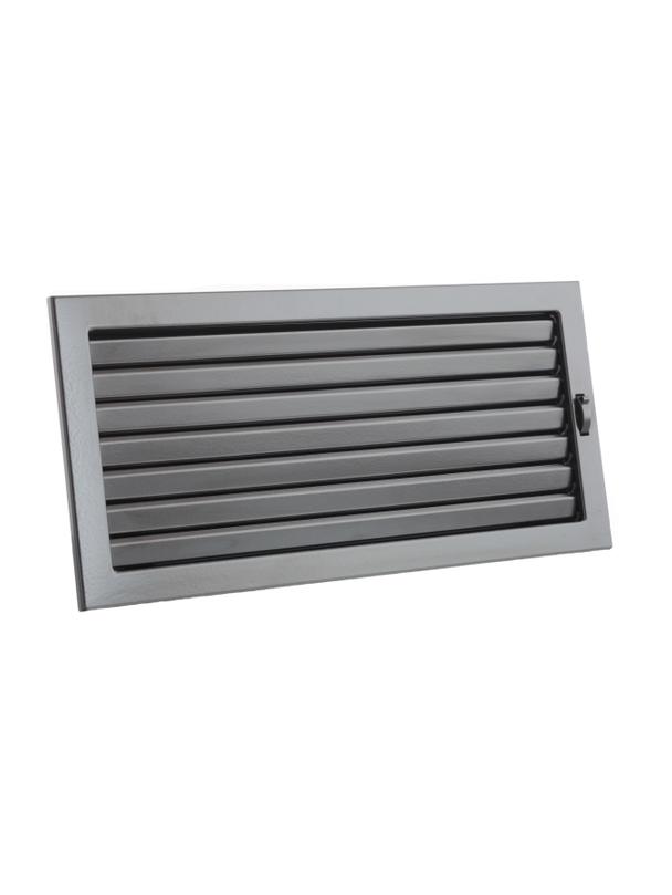 Kratka VENTLAB KRVZ450x240-ML.CZ z żaluzją czarna