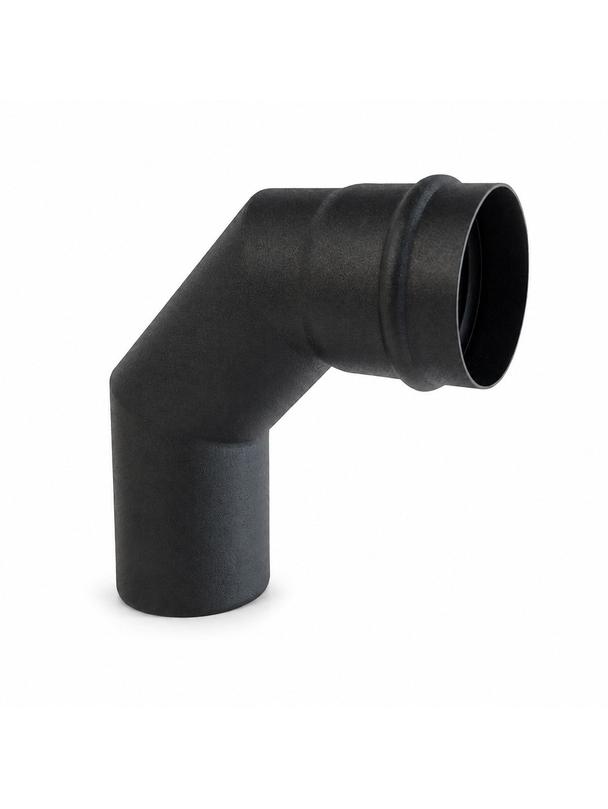 Kolano stałe KS100/90-CZ1,2P (ML) Pelet