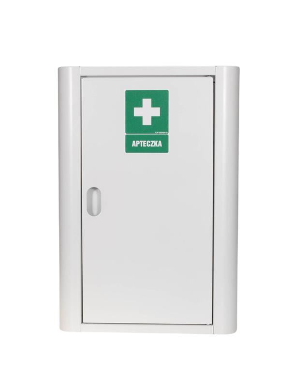 Apteczka metalowa 440x300x160-ML.B  / z naklejką