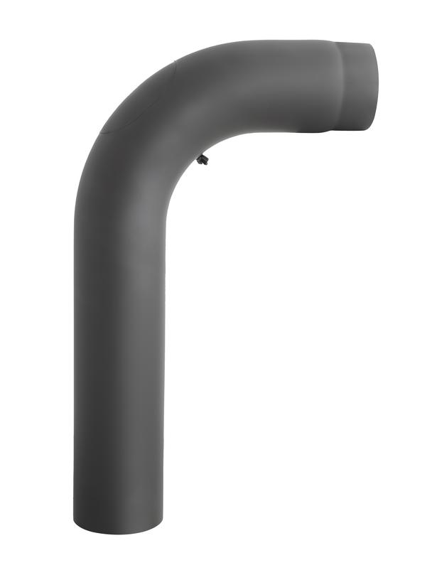 Kolano gięte KGR130/90-CZ2/W (ML) wysokie z rewizją