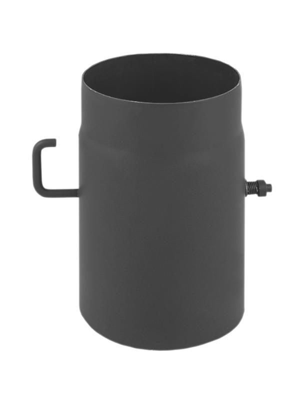 Szyber kominowy SZK120-CZ2(ML)(SZARY) kr.rączka