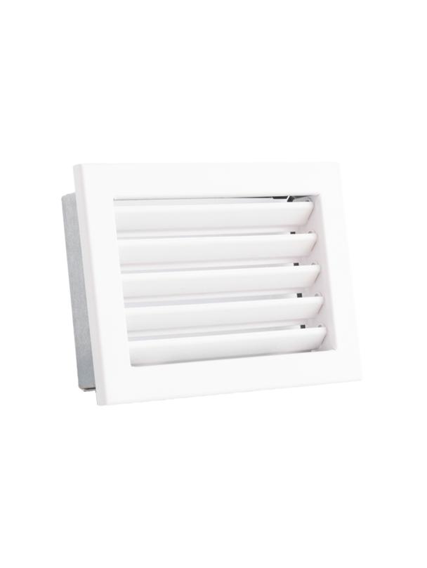 Kratka VENTLAB KRVZS190x170-ML.B z żaluzją STAŁĄ biała
