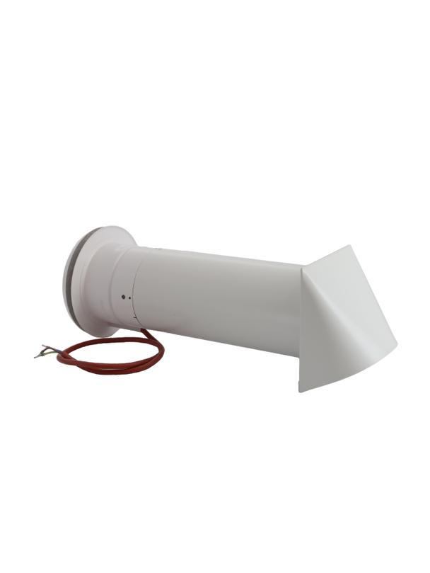 Nawietrzak NOGS080A-ML - z grzałką, anemostatem, filtrem,stabilizatorem przepływu SNP-BIAŁY