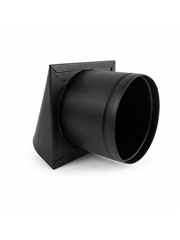 Czerpnia powietrza CZNP125-ML.CZ (RAL9005) (czarna)