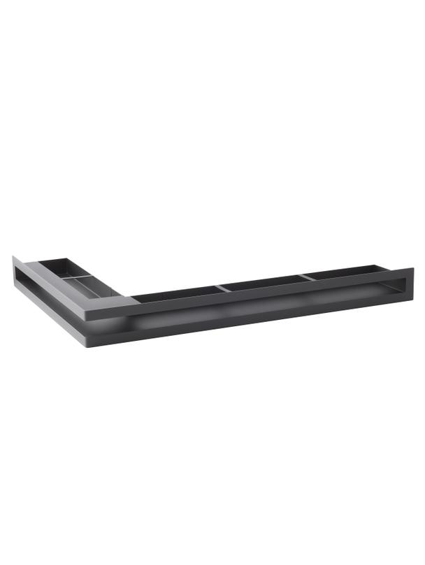 Kratka V-OPEN-KRVO-L-700x500/70-L-ML.CZ czarna (lewa)