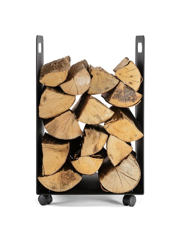 Kosz na drewno "EDGE 1"  MOBILNY  (KND-01-ML.CZ)