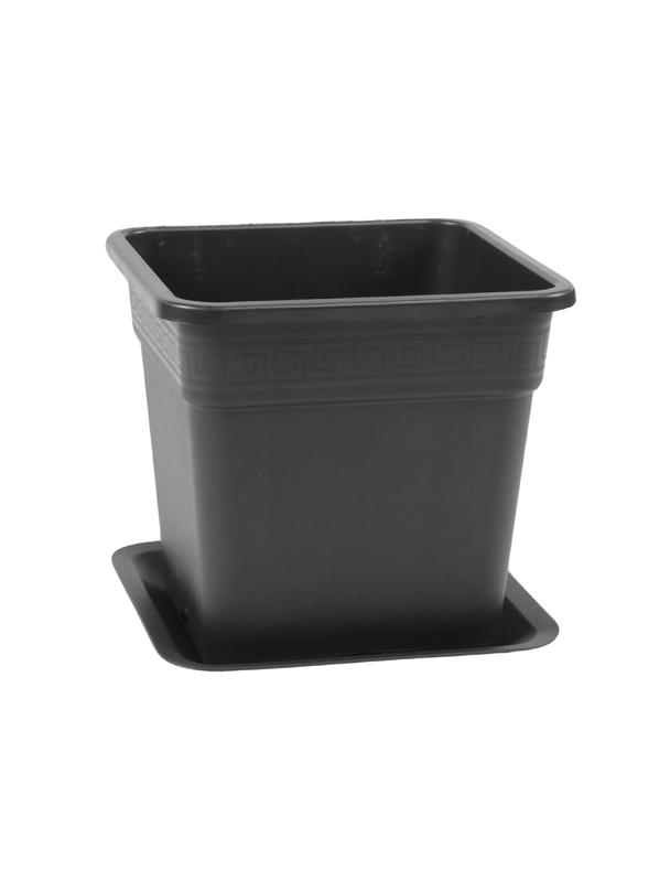 Wkład do doniczki 30L - 36,5x36,5x36cm  kwadratowy z podstawką