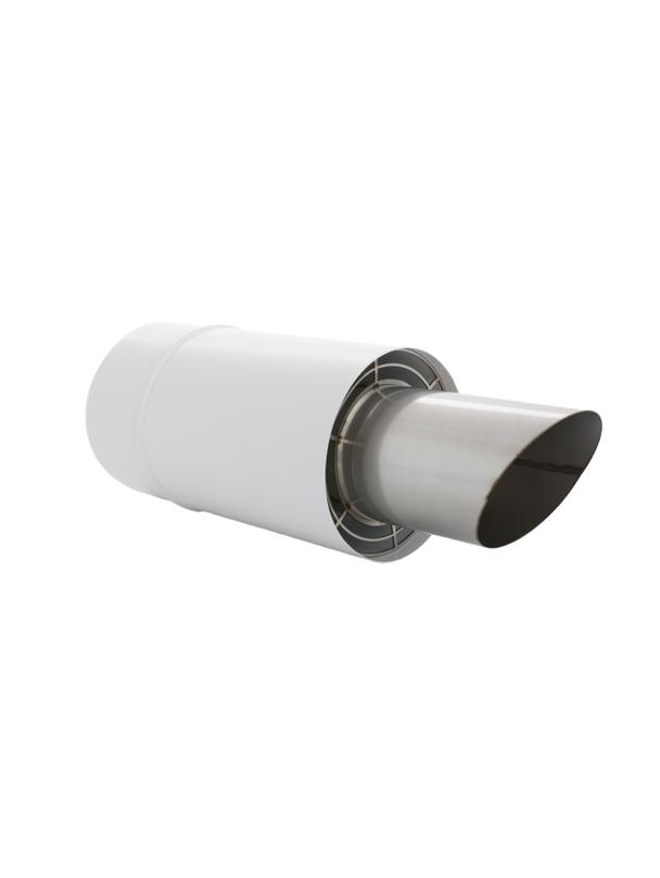 Wylot boczny spalinowo-powietrzny z czerpnią0,22m WBD100/150-KSP-X4-ML.B