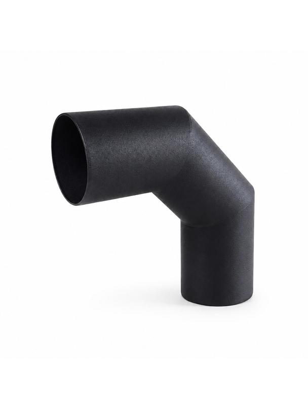 Kolano stałe KS080/90-CZ1,2P (ML) Pelet-N/N  / nypel-nypel