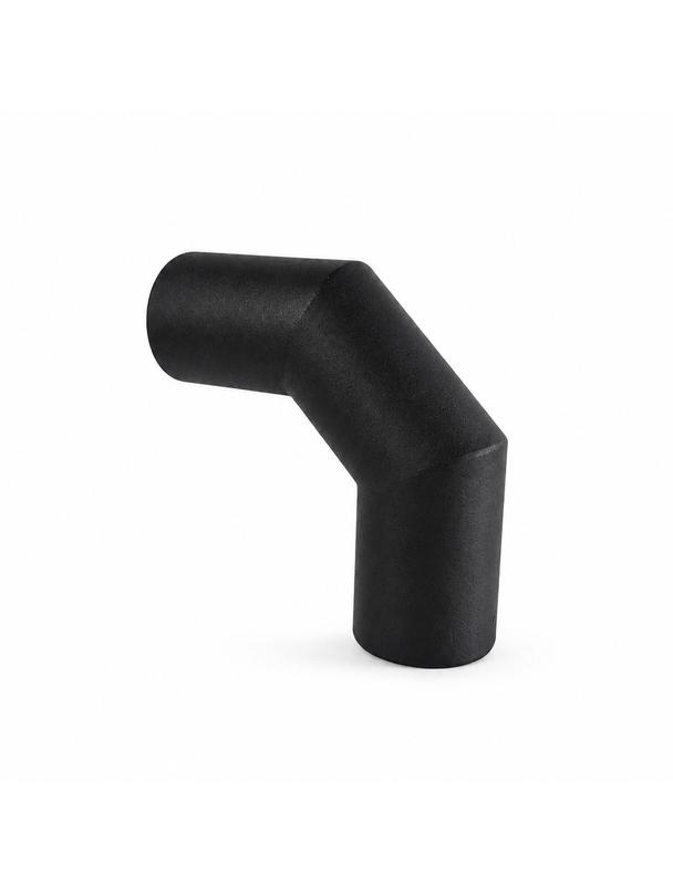 Kolano stałe KS100/90-CZ1,2P (ML) Pelet-N/N / nypel-nypel