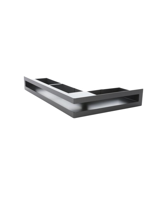 Kratka V-OPEN-KRVO-L-300x500/100-P-ML.CZ czarna (prawa)