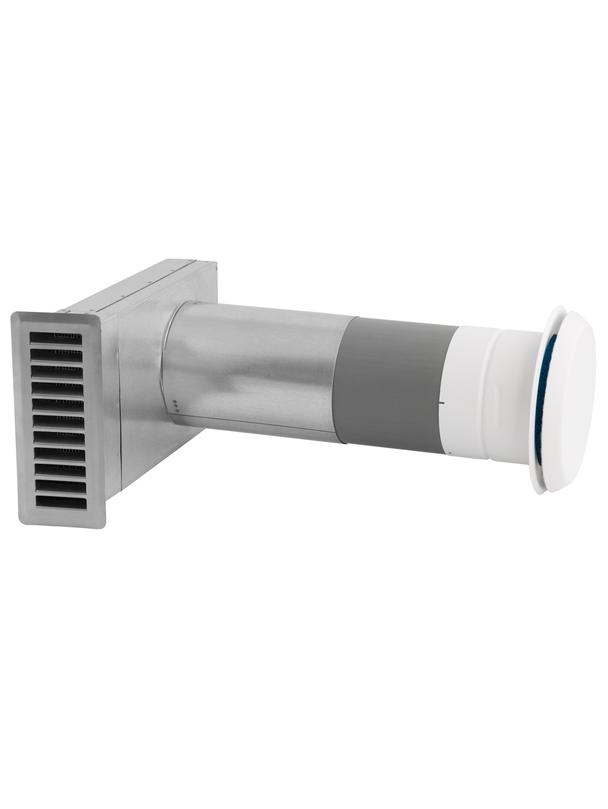 Nawietrzak okrągły szpaletowy NLS150A-CC ( filtr, anemostat i stabilizator przepływu)