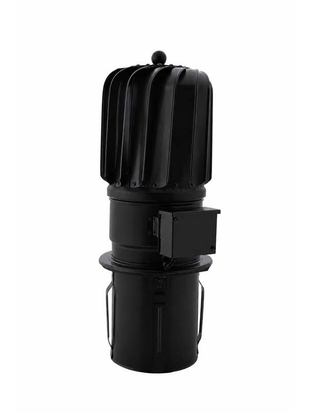 Turbowent TULIPAN Hybrydowy TH150ML.CZ-T-PT  ( RAL 9005)