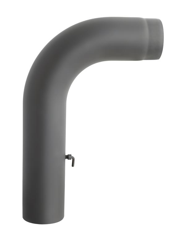 Kolano gięte KGS120/90-CZ2/W (ML) wysokie z szybrem