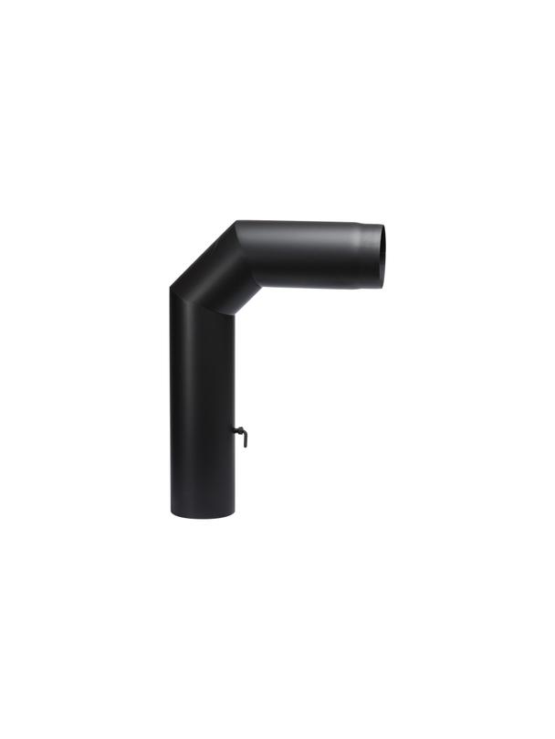 Kolano stałe WYSOKIE 3 segmentowe szlifowane z szybrem i rewizją KSrs-III-150/90-CZ2