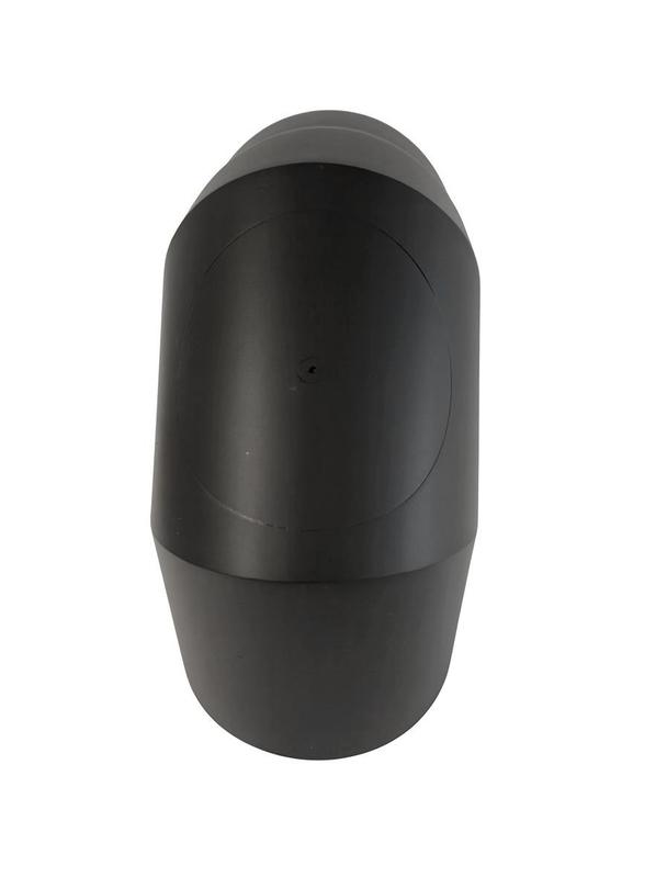 Kolano stałe z rewizją KSr120/90-SzL-CZ2/KR (ML) szlifowane krótkie z rewizją (3-SEG)