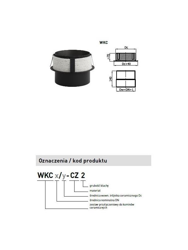 Zestaw podł. do kom. cer. WKC220/200-CZ2 (ML)