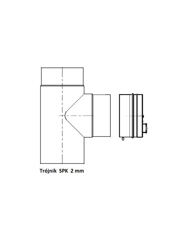 Regulator ciągu RCO-150 - Dw=151 - SPK 2mm