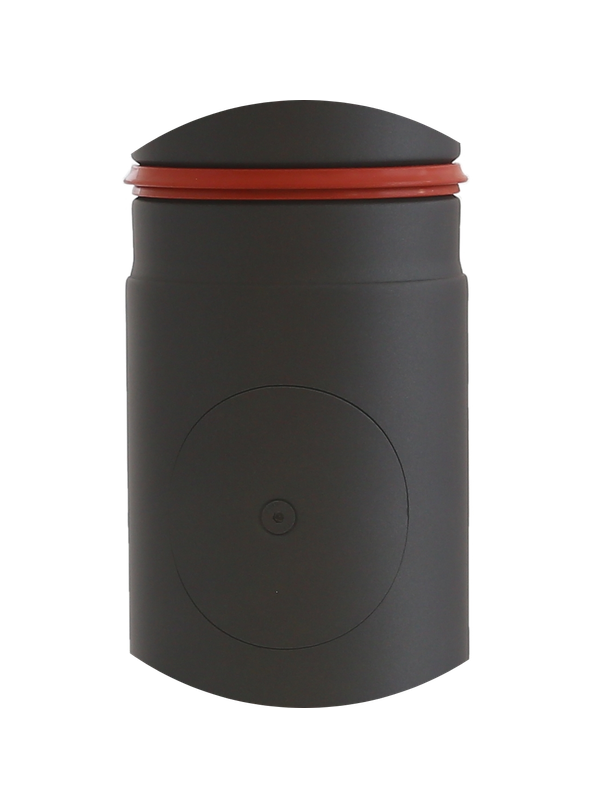 Rura prosta spęczana z rewizją RPr100/0,50-CZ1,2SP (ML) Pelet