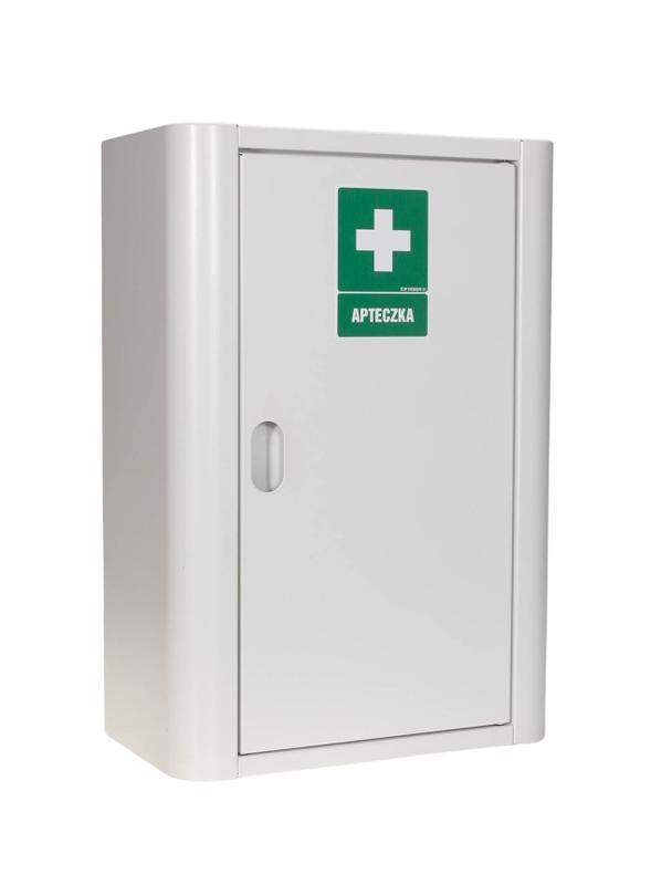 Apteczka metalowa 440x300x160-ML.B  / z naklejką