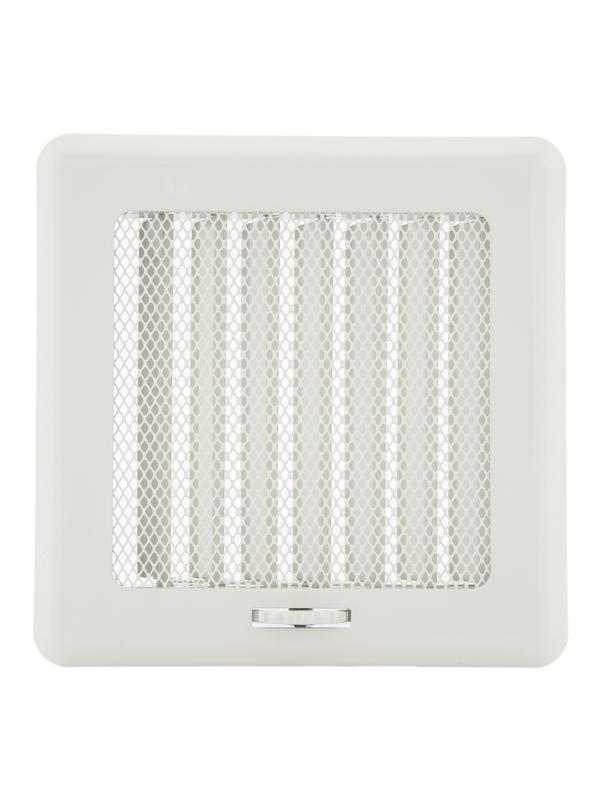 Kratka osłonowa z żaluzją KRLz14-ML-B light (biała)