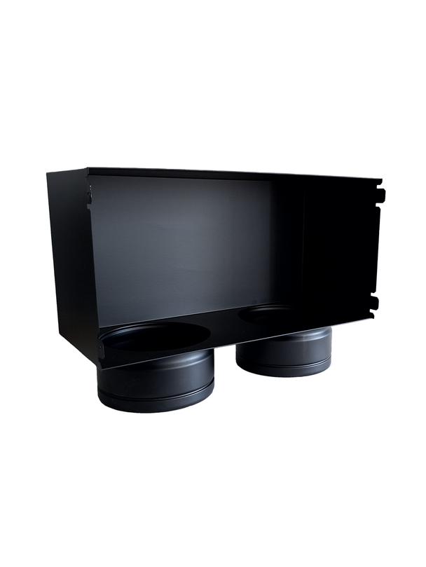 Kaseta dolotowa boczna KDBKRV450x220/2x150-OC-ML.CZ (wloty od dołu)