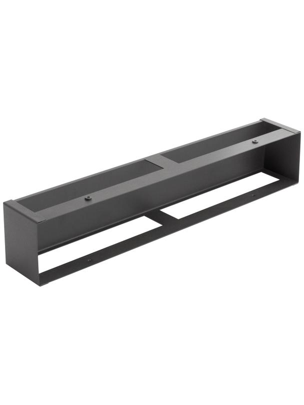 Maskownica kratki loft MKKRR350x60-ML.CZ CZARNA