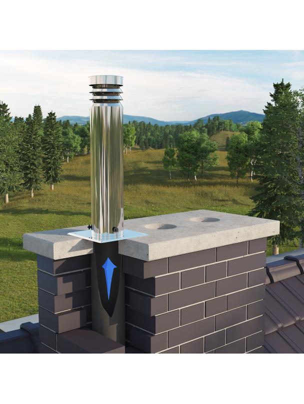 Pierścieniowa nasada PNK080-CH-B ( kanalizacyjna )