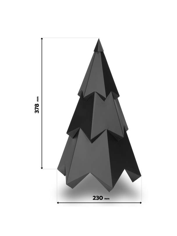 Choinka metalowa CHM-01 CZARNA