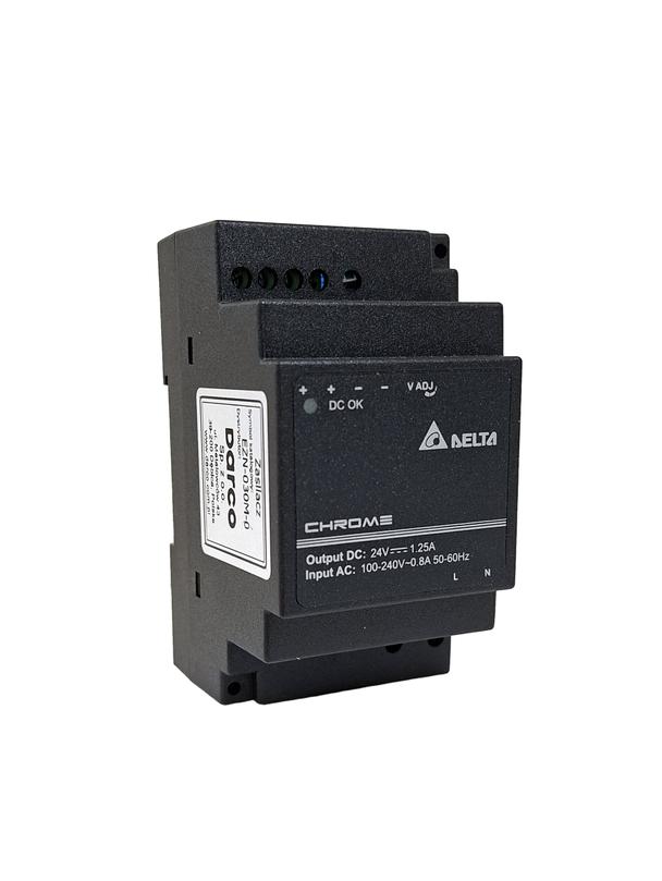 Zasilacz EZN-030M-0 na szynę DIN Delta 24V, 30W, 1,2A  (DRC-24V30W1AZ)