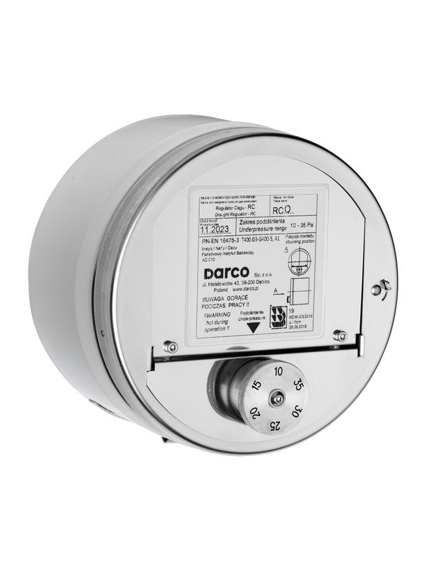 Regulator ciągu RCO-150 - Dw=151 - SPK 2mm