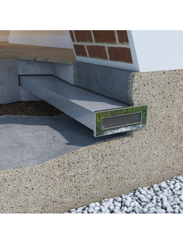 Kratka - czerpnia do kanału KRCZNP200x90-CH-ML-CZ czarna