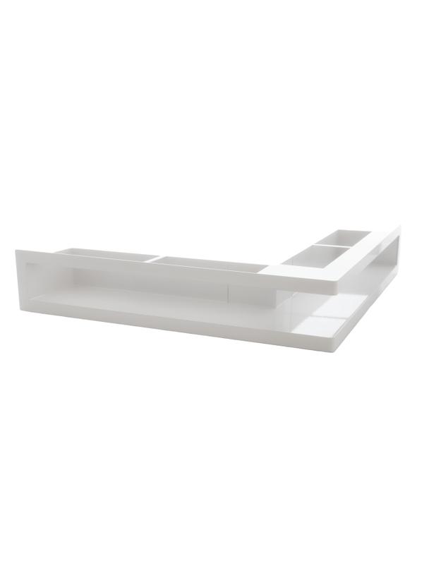 Kratka V-OPEN-KRVO-L-500x500/100-ML.B biała