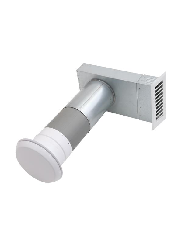 Nawietrzak okrągły szpaletowy NLGS110A-ML (grzałka, filtr, anemostat i stab. przepływu)