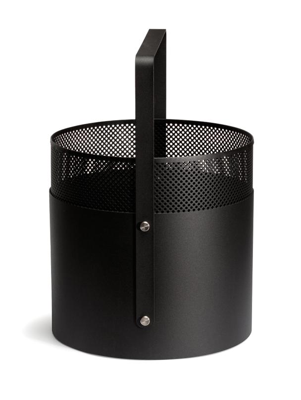 Kosz na drewno "AERO HOLD 1"  OKRĄGŁY ML.CZ z uchwytem (KND-05-ML.CZ)