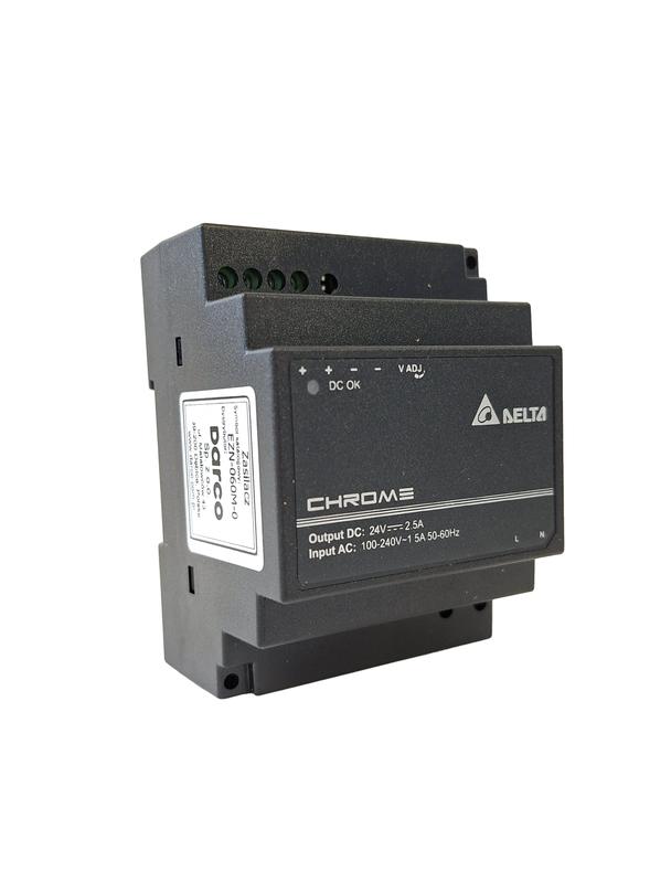 Zasilacz EZN-060M-0 na szynę DIN Delta 24V, 60W, 2,5A    (DRC-24V60W1AZ)