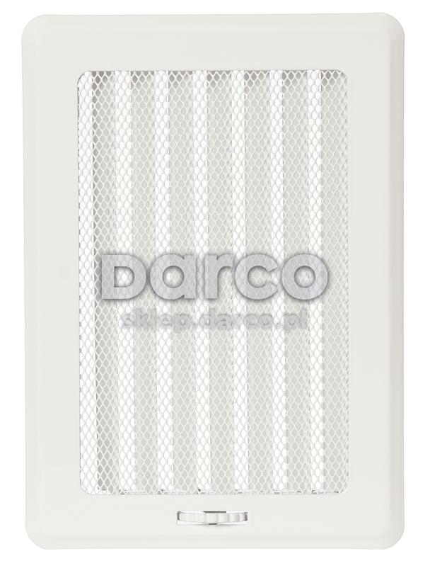 Kratka osłonowa z żaluzją KRLz3-ML-B light (biała)