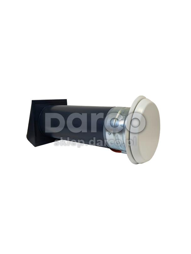 Nawietrzak NOGS110A-ML.RAL7016 - anemostat biały , filtr, stabiler, grzałka - czerpnia RAL7016
