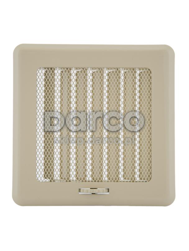 Kratka osłonowa z żaluzją KRLz14-ML-KR light (kremowa)