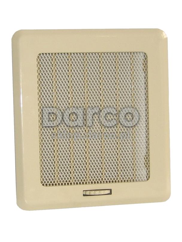 Kratka osłonowa z żaluzją KRLz2-ML-KR light (kremowa)