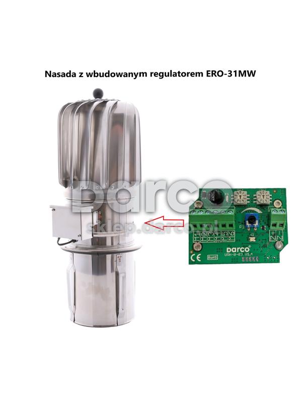 Turbowent TULIPAN Hybrydowy TH150CHAL-T-PT  z  regulatorem ERO-31MW-1
